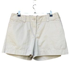 Ann Taylor LOFT Shorts Tan Chino Shorts Size 6